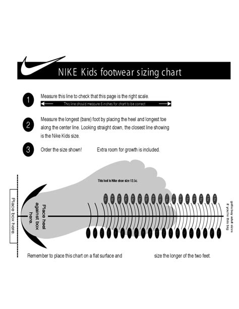 nike dunks guide|Nike printable shoe size chart.